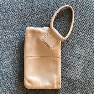 Authentic Hobo leather clutch/wristlet